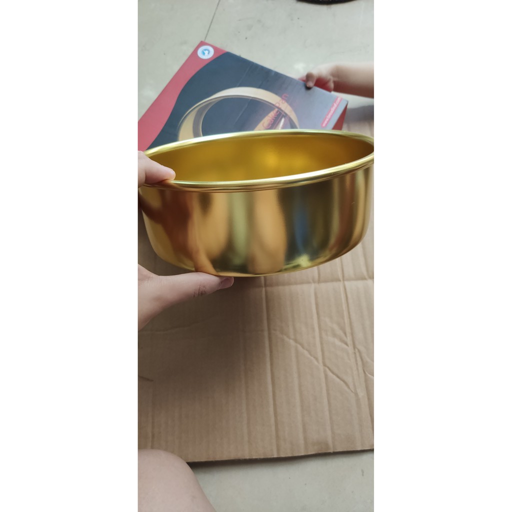 Khuôn Nhôm Vàng 8&quot; Đế Rời Breadleaf