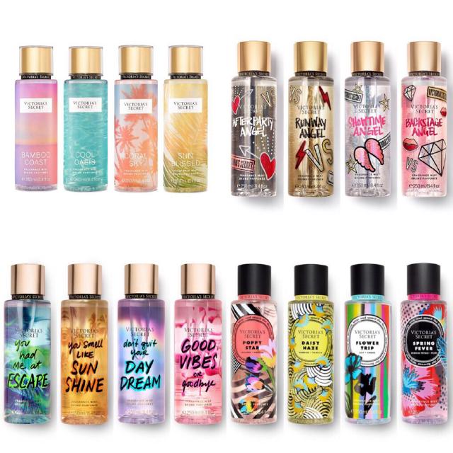 Xịt thơm toàn thân Victoria's Secret Body Mist Mẫu Mới