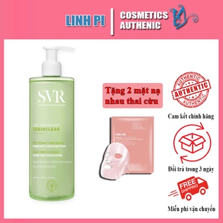 Sữa rửa mặt svr cho da dầu, mụn gel moussant 400ml chính hãng