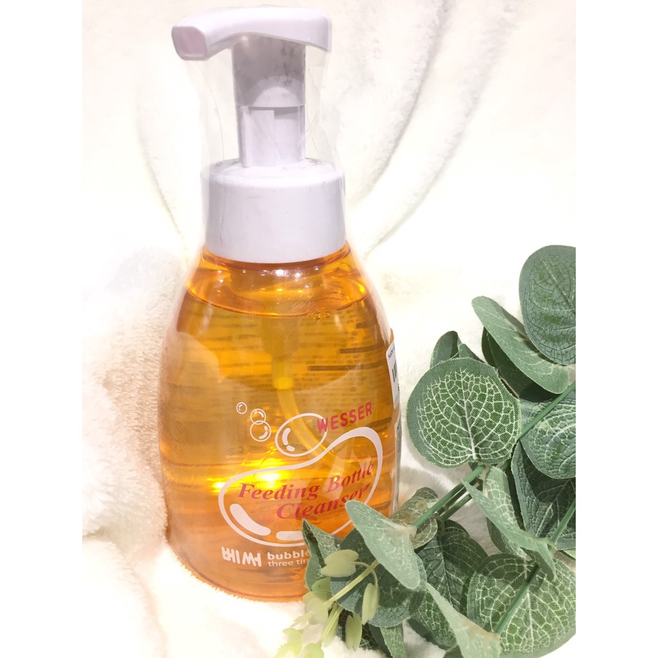Nước Rửa Bình Sữa Wesser Chai/Gói 500ml - nước rửa trái cây rau quả Hàn Quốc