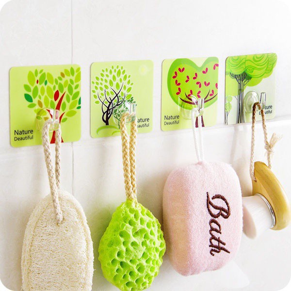 Móc Dán Tường Hình Dễ Thương Siêu Dính, Siêu Chắc 88126 Shop Gia Dụng Gia Đình 88
