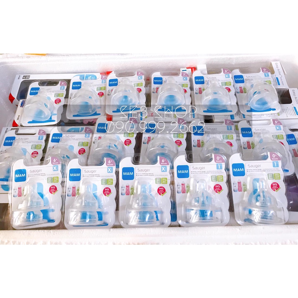 Núm thay bình sữa MAM