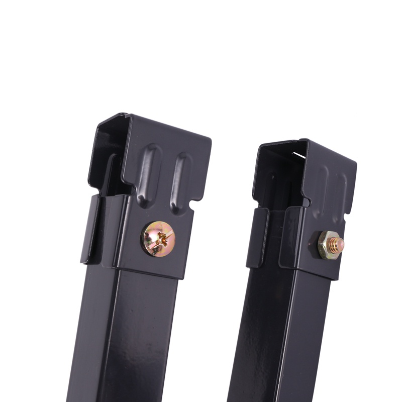 Set 2 Chân Đỡ Nâng Khung Giường Bằng Kim Loại Hình Vuông Có Thể Điều Chỉnh Độ Cao