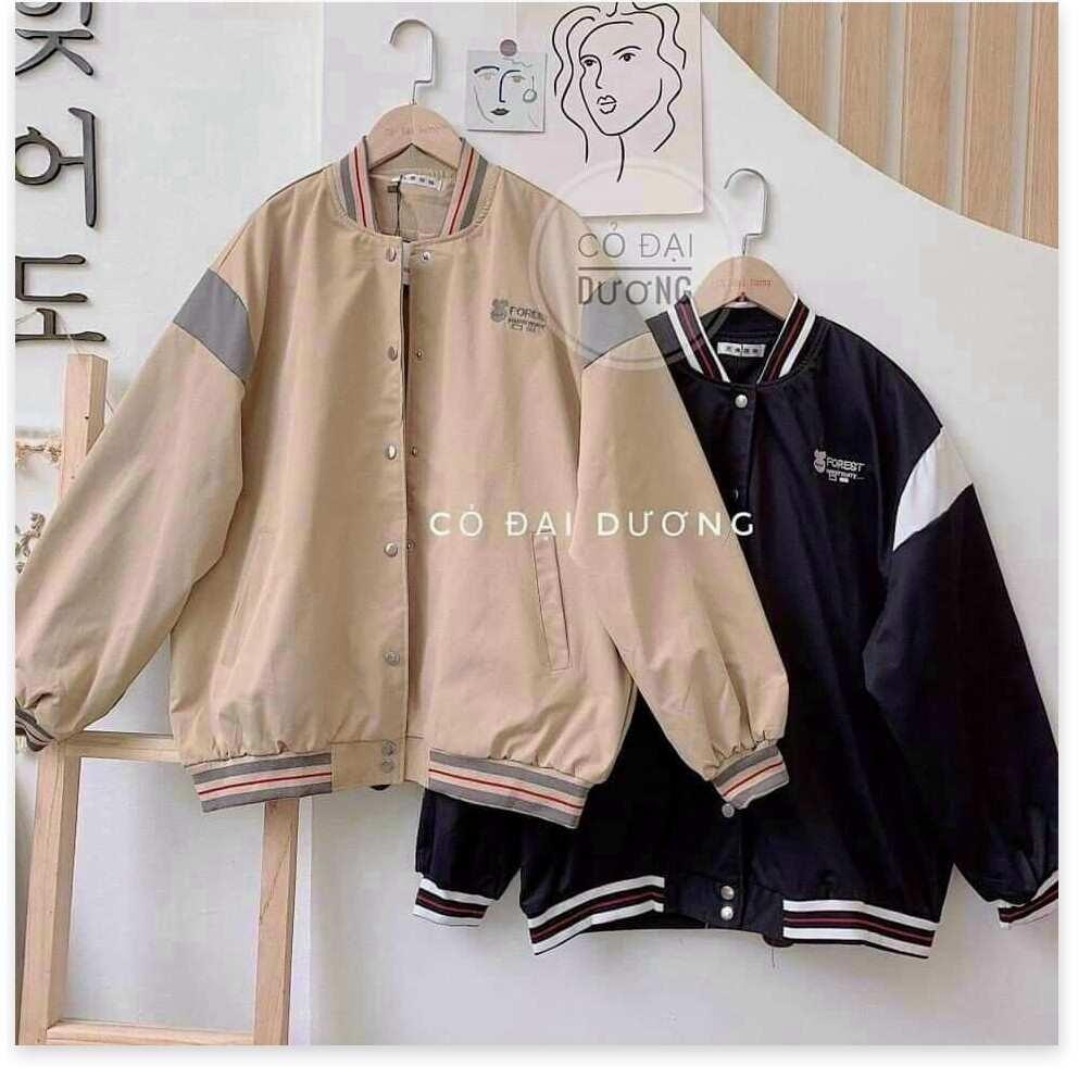 ÁO KHOÁC DÙ BOMBER UNISEX NAM NỮ XINH XẮN THỜI TRANG MỚI KME