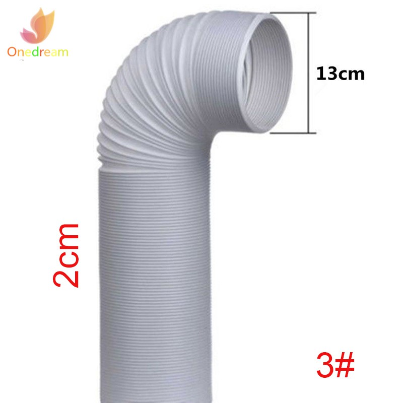 Ống xả lò xo thoát khí 130/150mm 1.5M/2M chuyên dụng cho điều hòa