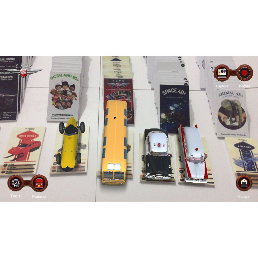 Bộ thẻ 4D, thẻ học thông minh CARS cho bé khám phá thế giới ô tô muôn màu - SHOP CU BIN