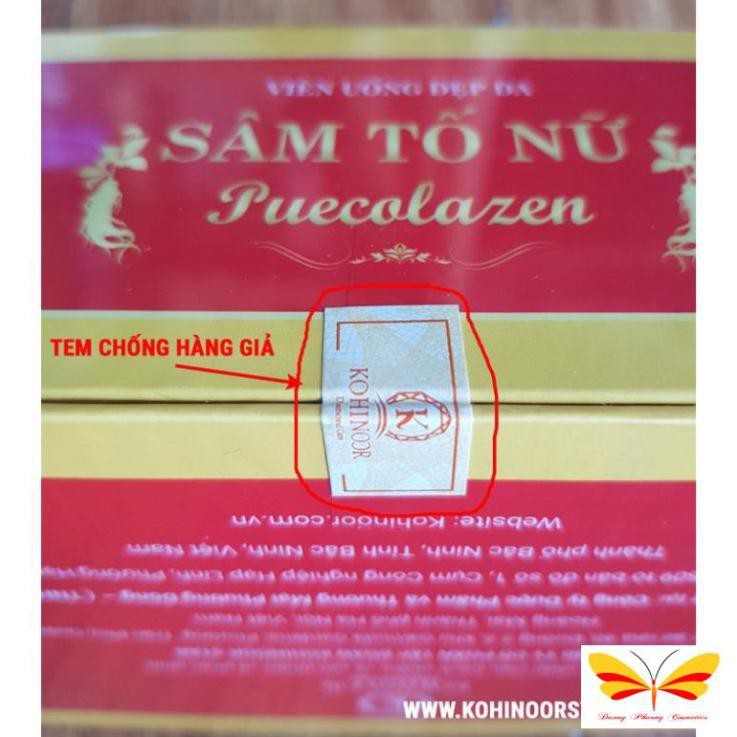 Sâm Tố Nữ Puecolazen kohinoor Cam Kết Hàng Chính Hãng | Thế Giới Skin Care