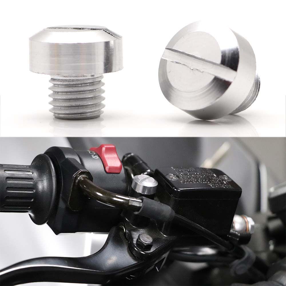 Nút Bịt Chống Bụi Thay Thế Cho Lỗ Gương Chiếu Hậu Xe Máy M10 * 1.25