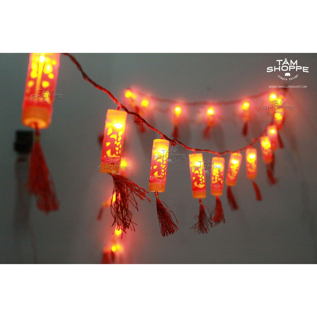 Dây đèn pháo trang trí tết No2 TTTM