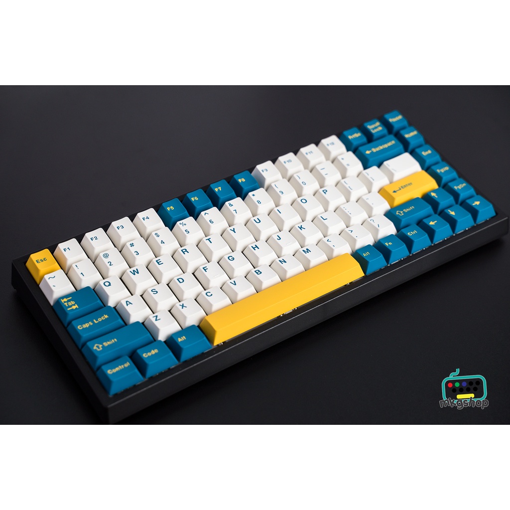 Keycap CMK Merlin doubleshot 173 nút bàn phím cơ màu cực đẹp