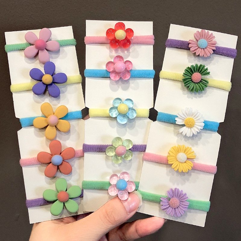 Dây Cột Tóc Hoạt Hình Dễ Thương Cho Bé Gái