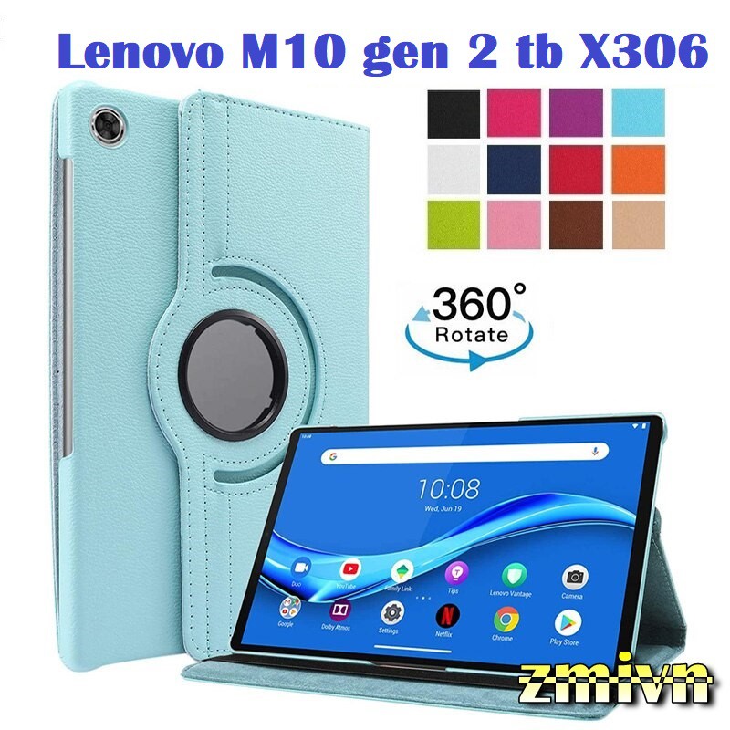 Bao da xoay 360 độ thông minh Lenovo Tab M10 10.1inch Gen 2 TB-X306X