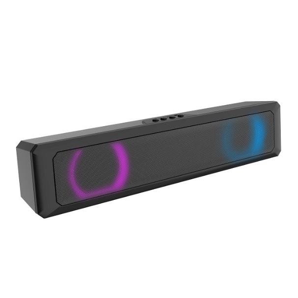 Loa Bluetooth A4 Không Dây Soundbar RGB Âm Thanh Vòm 3D Phiên Bản Đặc Biệt Dùng Cho Máy Tính Vi Tính, Có Đèn LED 2 mắt.