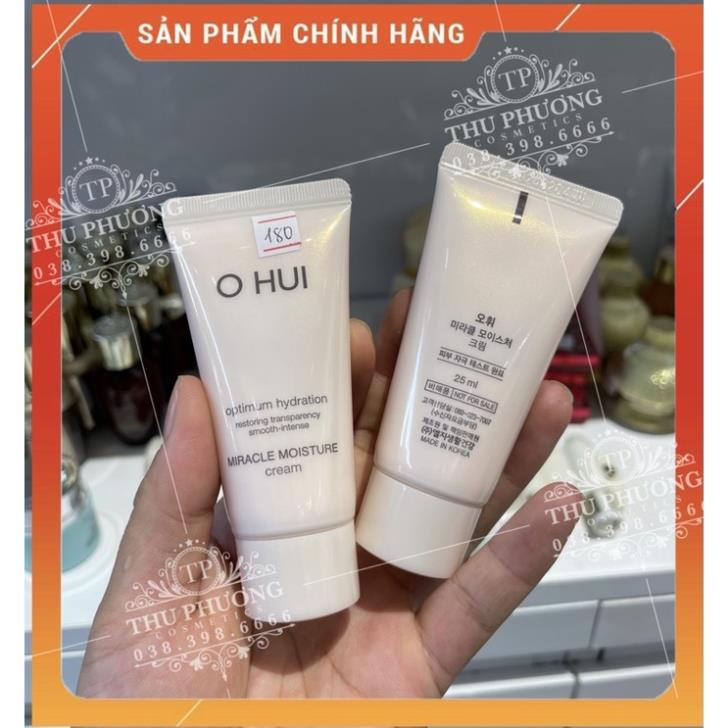 TUÝP KEM DƯỠNG ẨM OHUI HỒNG OHUI MIRACLE MOISTURE CREAM 25ml