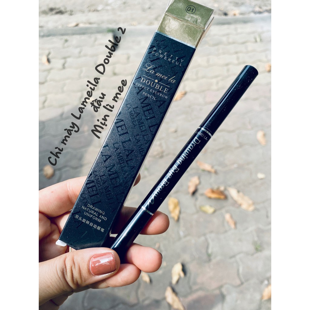 Chì Kẻ Mày 2 đầu Lameila Double Effect nội địa chính hãng sỉ tốt - GIÁ RẺ 09 | BigBuy360 - bigbuy360.vn