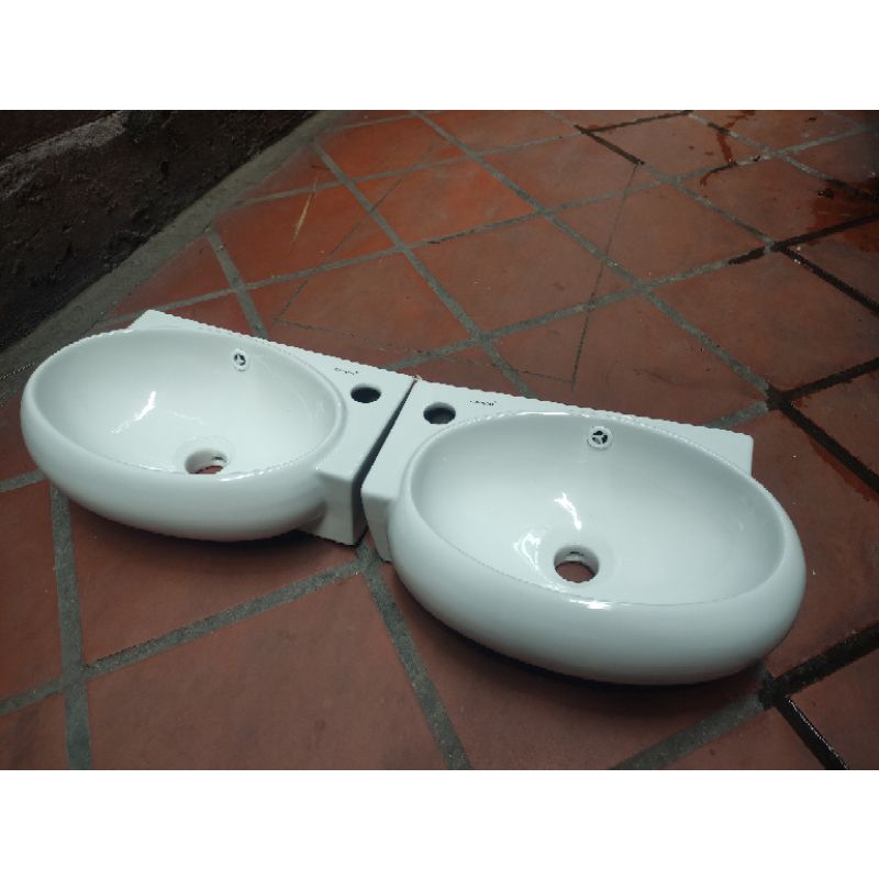 Chậu lavabo mini treo góc hoặc thẳng phong cách tinh tế