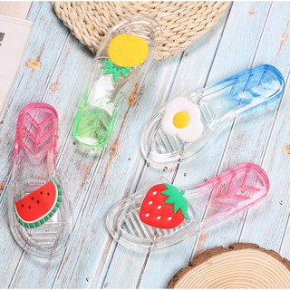 Dép nhựa đi mưa -Dép trái cây hoa quả