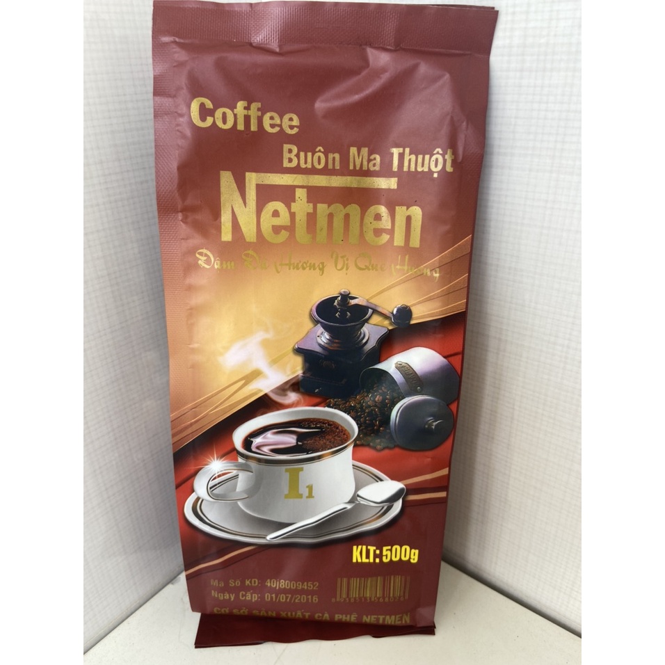 Cà Phê Netmen Buôn Ma Thuột Vị Đậm Đà - Gói 500g | BigBuy360 - bigbuy360.vn