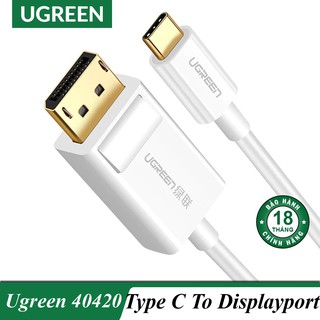 Cáp chuyển USB Type C to Displayport UGREEN 40420 Cao Cấp