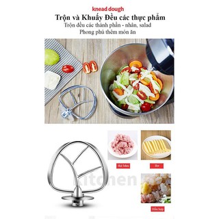 Máy trộn bột, nhồi bột, đánh trứng tự động Shinechef