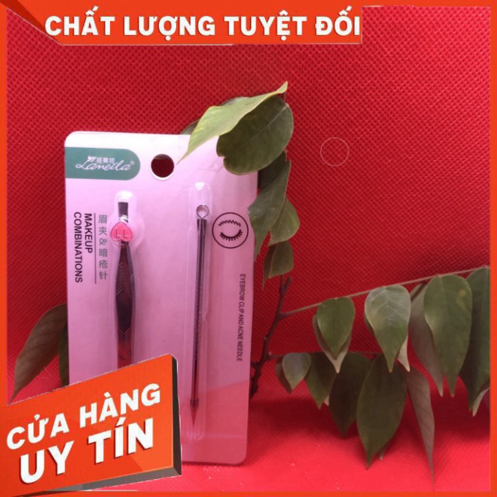 [ Q.Bình Thạnh] Combo nhíp gắp mụn + cây lấy mụn_chích mụn | BigBuy360 - bigbuy360.vn