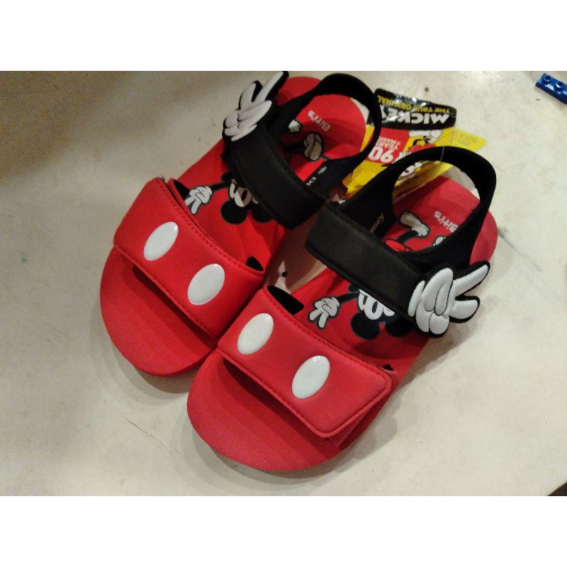 Sandal bé gái hình mickey DXB1242 (size 25-33)