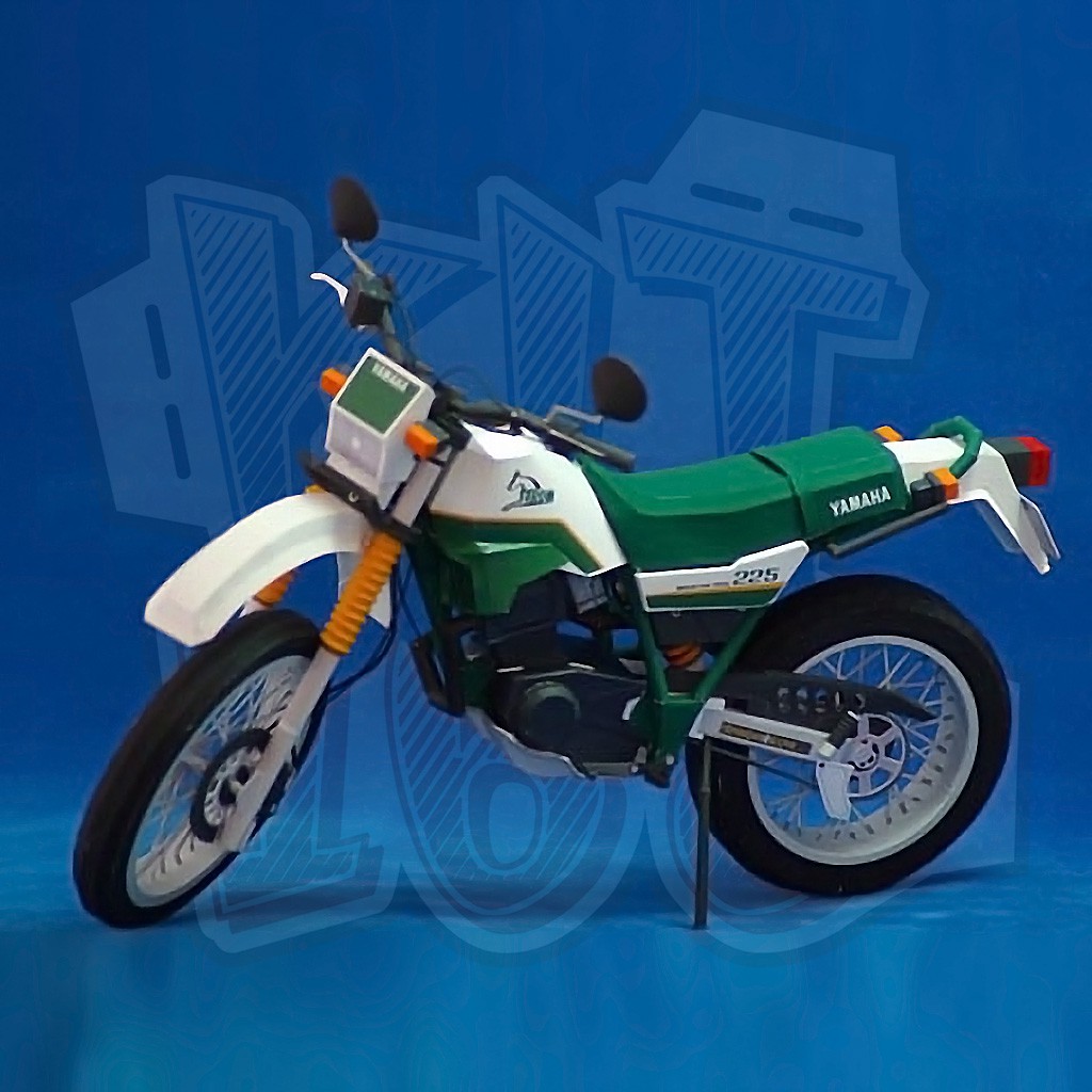 Mô hình giấy xe máy Yamaha Serow 225 (XT225)