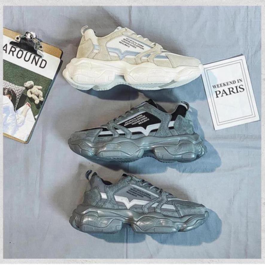 Giày sneaker nam độn đế cao cấp cổ thấp buộc dây thoáng khí mới hot cực phong cách  size 39 đến 43 DORINO 41 | BigBuy360 - bigbuy360.vn