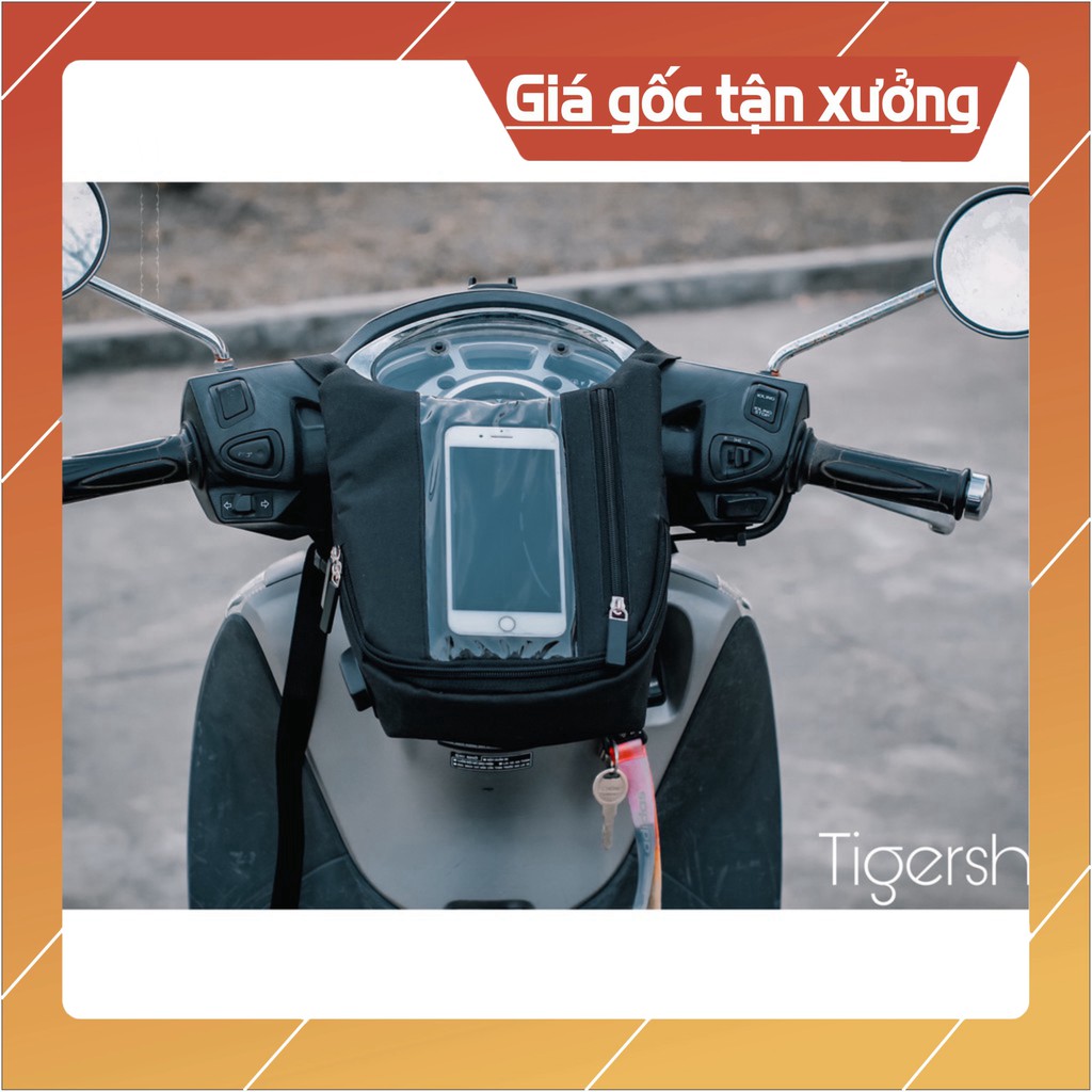 Túi Treo Đầu Xe Máy Theo Chiều Dọc Xem Google Map, Chứa Đồ, Chạy Grab - Siêu Tiện Lợi [HÀNG LOẠI 1]