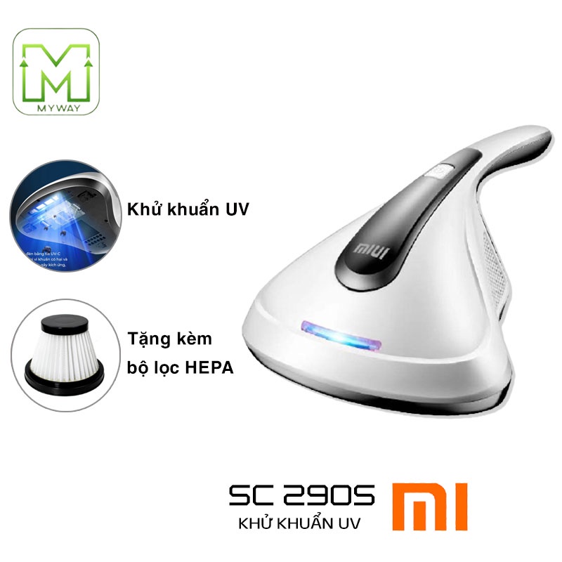 Máy hút bụi cầm tay MIUI - Máy hút bụi giường nệm công nghệ UV khử trùng diệt khuẩn 99% - Vệ Sinh Giường Nệm sạch sẽ