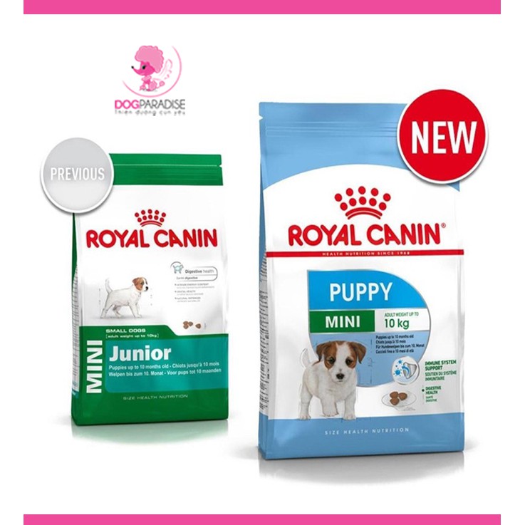 Thức ăn hạt cho chó con Mini Puppy Royal Canin túi lớn 15kg - Dog Paradise