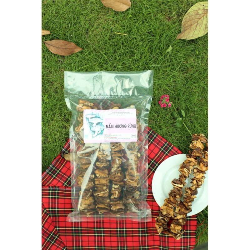 100g Nấm Hương Rừng Nấm hương xiên dây đặc sản tây bắc