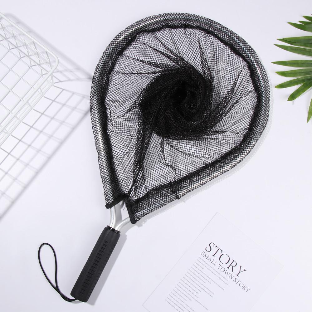 Lưới Bắt Cá Bằng Hợp Kim Nhôm Màu Đen Siêu Bền Tiện Dụng