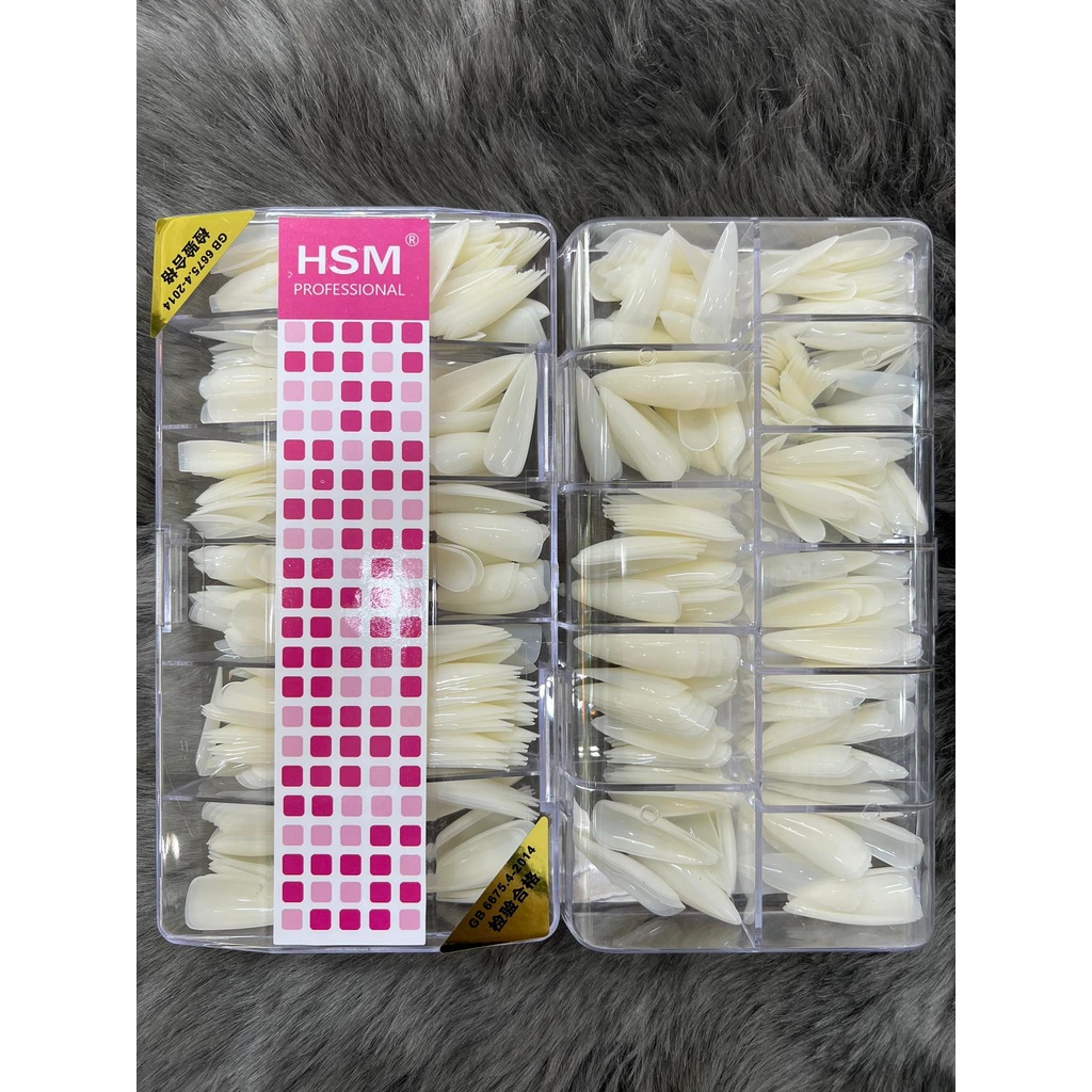 Móng Úp HSM đủ phom  Mềm Dẻo - Lẻ 1 Hộp