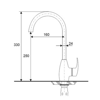 VÒI RỬA BÁT NÓNG LẠNH ZENTO ZT2075