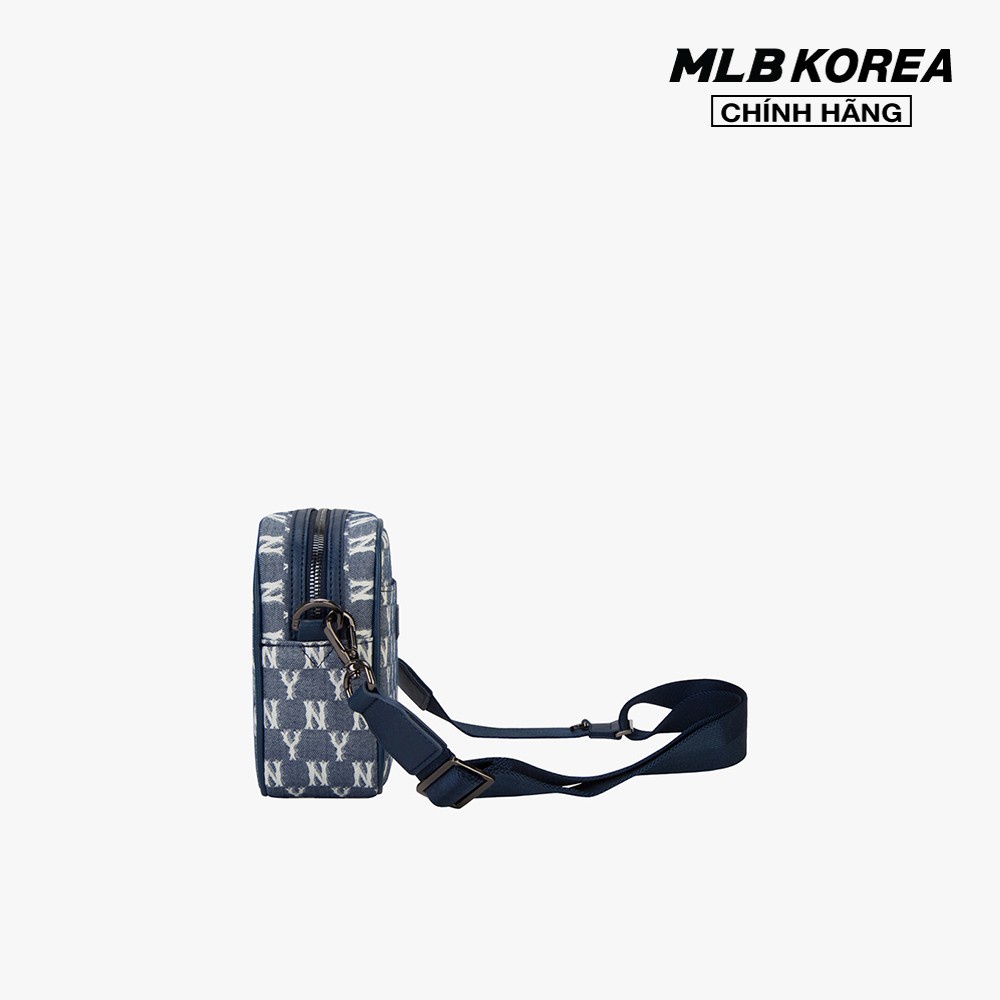 MLB - Túi đeo chéo chữ nhật Monogram Jacquard 32BGDC111-50N