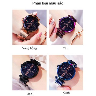 Đồng hồ nữ DIMINI dây lụa nam châm hình thật