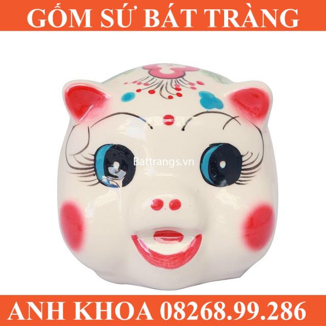 Heo đất tiết kiệm - Gốm sứ Bát Tràng Anh Khoa