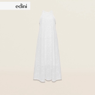 Đầm ren họa tiết cổ yếm cách điệu edini - d1491