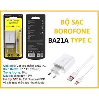 Bộ sạc nhanh 20w type c