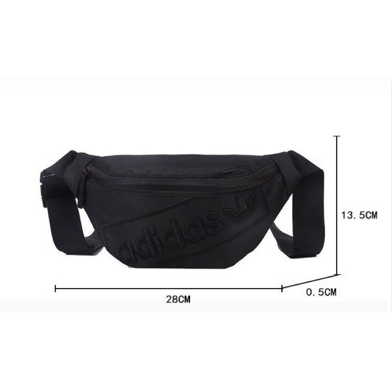 Túi bao tử đeo hông đeo chéo adidas thời trang cao cấp,BaloApp bảo hành trọn đời khoá kéo | BigBuy360 - bigbuy360.vn