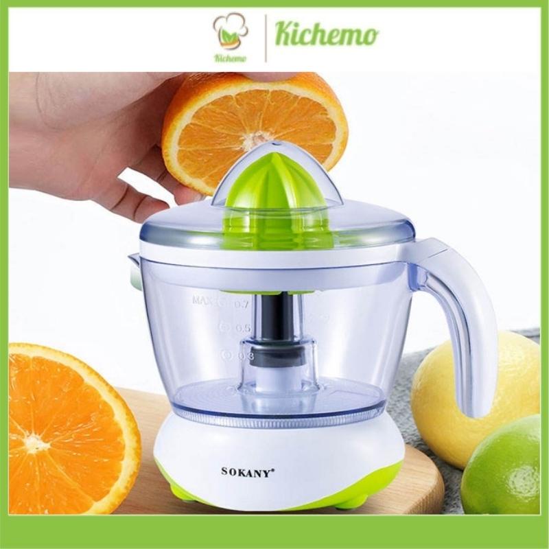 Máy Vắt Cam Sokany Cao Cấp Cắm Điện Máy Ép Nước Cam 2 Chiều Tự Động Siêu Tiện Lợi