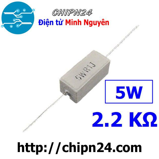 [3 CON] Điện Trở Công Suất 2K2 2.2K 5W