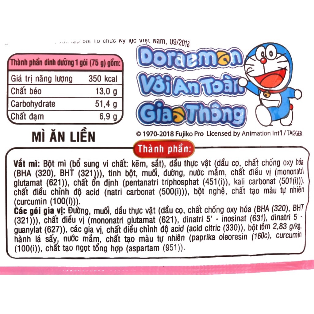 Mì Hảo Hảo Tôm Chua Cay 75g Hương Vị Khó Quên Thùng 30 Gói