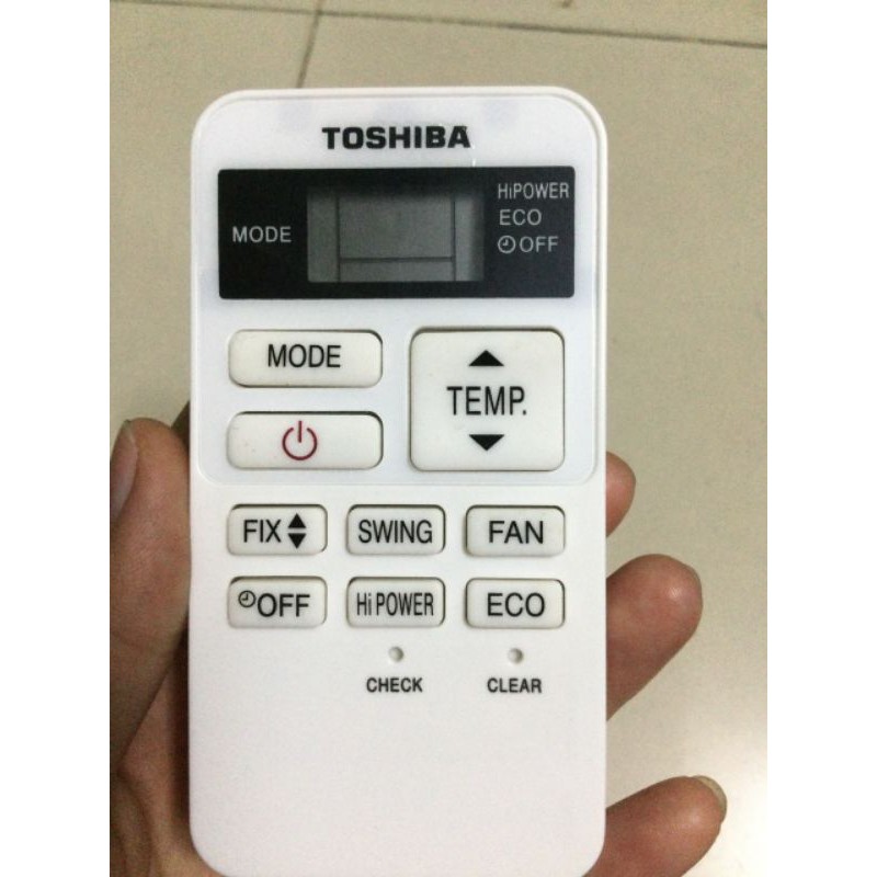 remote điều khiển điều hòa máy lạnh Toshiba