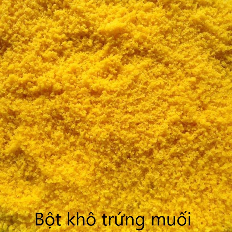 bột lòng đỏ trứng muối dạng khô