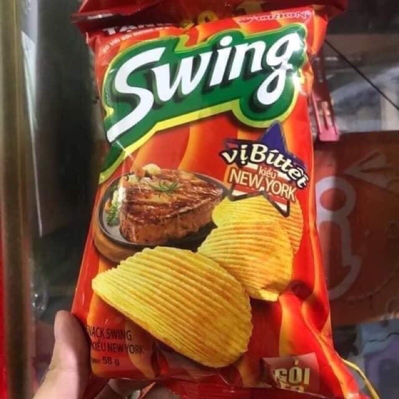 500g Bimbim Swing, khoai tây cánh vỡ ngon giòn giòn