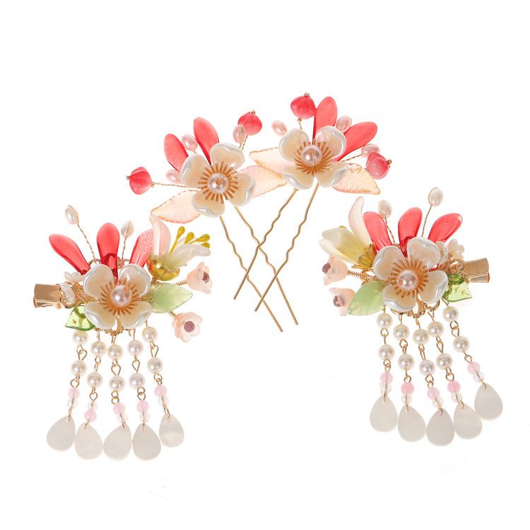 Kẹp Tóc Tua Rua Phong Cách Cổ Điển Thời Trang Cho Nữ