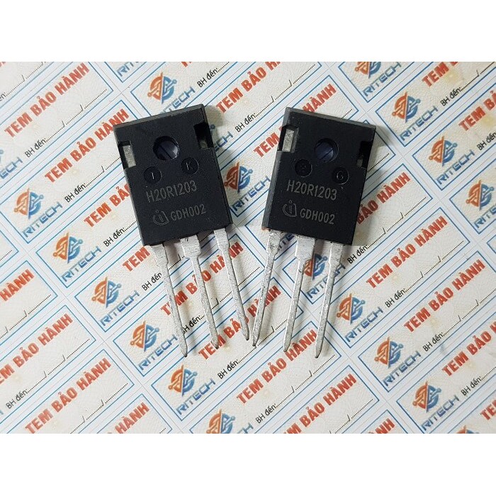 [Combo 3 con] H20R1203, 20R1203 IGBT 20A/1200V TO-3P