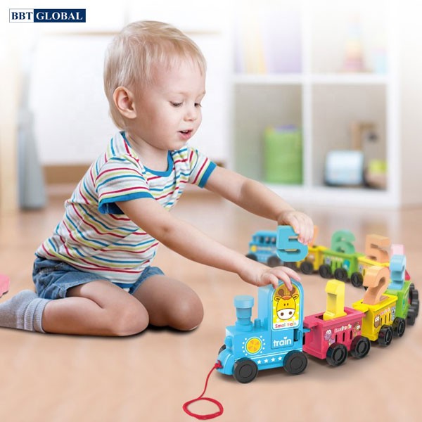 [Mã LIFEM1 giảm 50k đơn 99k] [Mã LIFETOYS1 giảm 30K đơn 99K] Đồ chơi mô hình đoàn tàu kèm bộ số BBT Global BY-5001